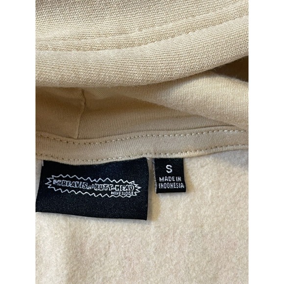 MTV Beavis and Butt-Head Pullover Hoodie Sweatshirt Adult Size Small NWOT - Picture 4 of 8